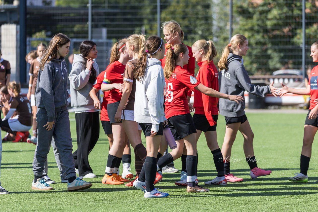 Bild 438 - wBJ FC St. Pauli - Eimsbuetteler TV : Ergebnis: 3:4